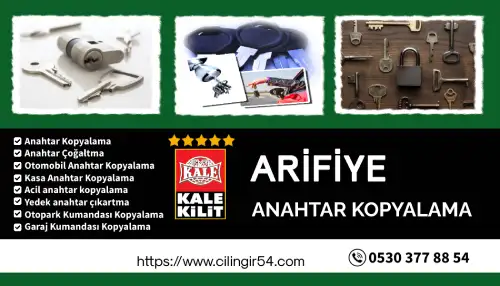 Arifiye Anahtar Kopyalama